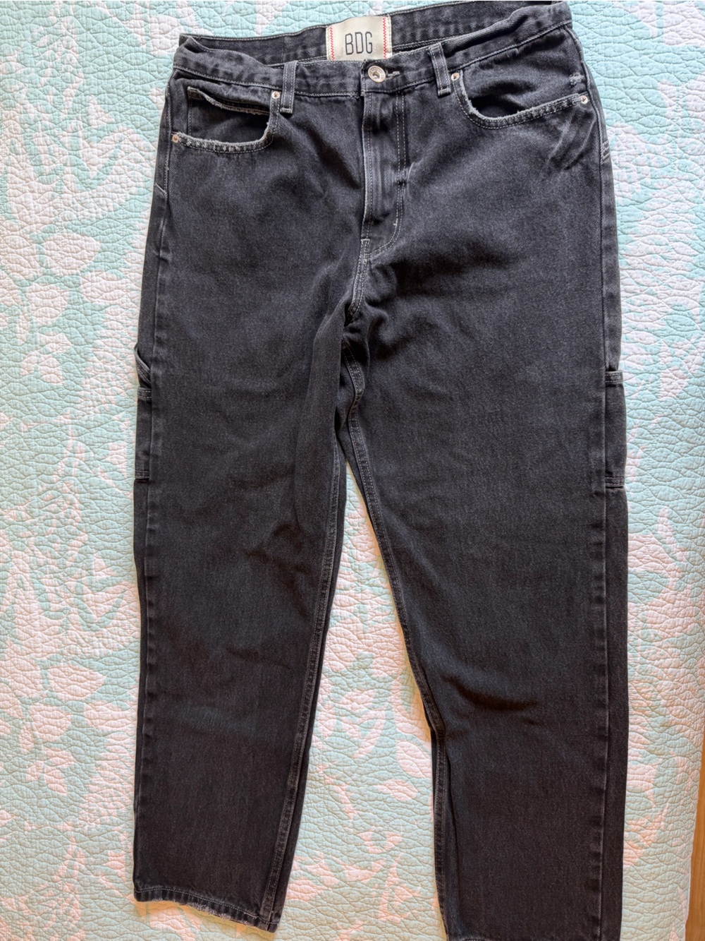 Urban Outfitters BDG Black Relaxed Carpenter Jeans - Men’s 33/32